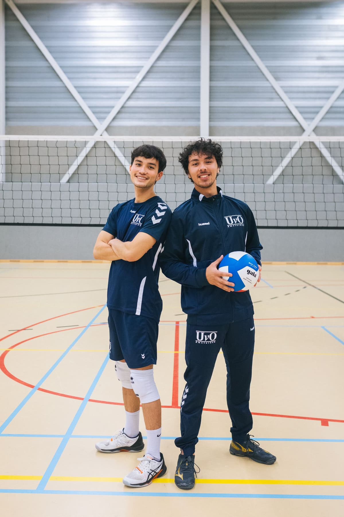 UvO members relaxing in custom apparel